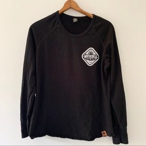 Muskoka Bearwear Longsleeve Tee Black Medium